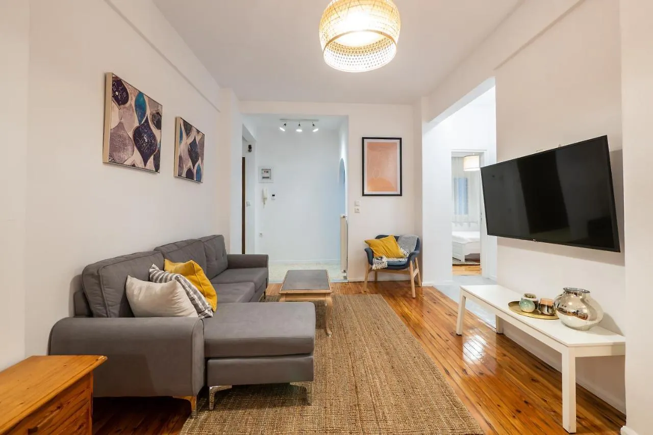 סלוניקי Ikos Central Spacious Apartment